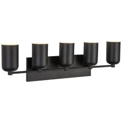 Kuzco Nola E26 32-in Black Vanity Light
