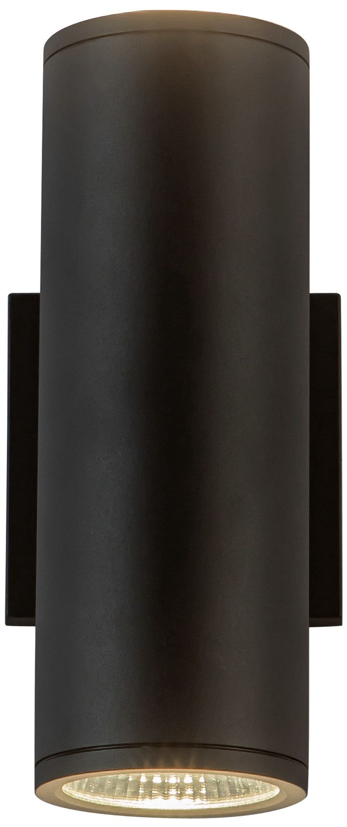 Image 2 Kuzco Nordic 10-in (3-in Dia.) Black LED Exterior Wall more views