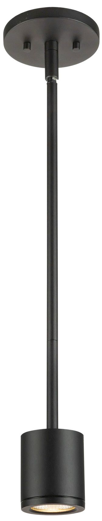 Kuzco Nordic 3-in (2-in Dia.) Black LED Exterior Pendant