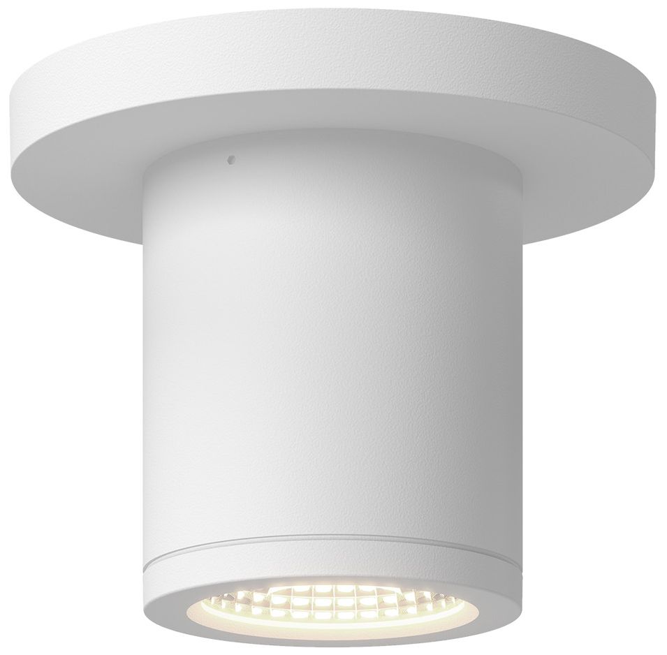 Kuzco Nordic 3-in (2-in Dia.) White LED Exterior Ceiling