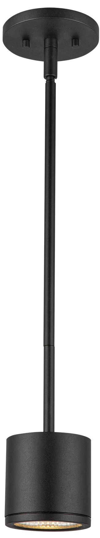 Kuzco Nordic 3-in (3-in Dia.) Black LED Exterior Pendant