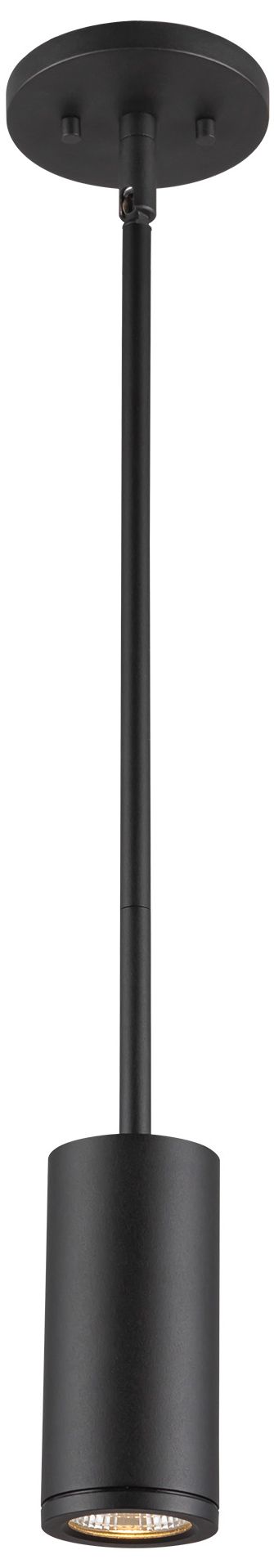 Kuzco Nordic 5-in (2-in Dia.) Black LED Exterior Pendant