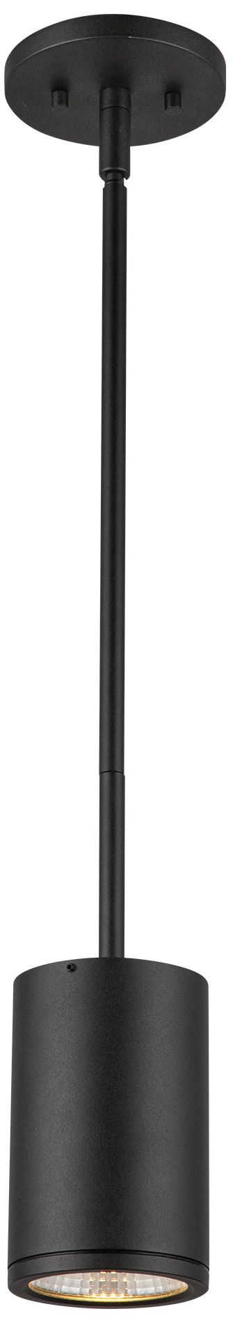 Kuzco Nordic 5-in (3-in Dia.) Black LED Exterior Pendant