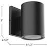 3_Kuzco Nordic 5-in Gray Exterior Wall Sconces more views