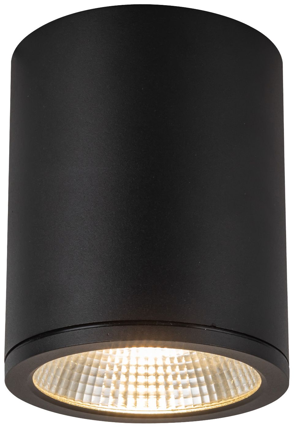 Kuzco Nordic 6-in (5-in Dia.) Black LED Exterior Ceiling