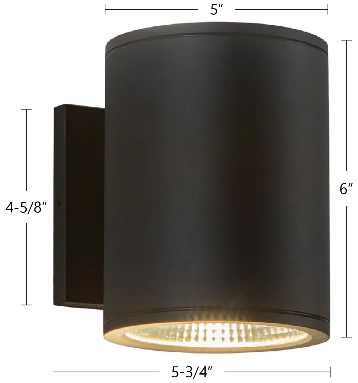 Image 4 Kuzco Nordic 6-in (5-in Dia.) White LED Exterior Wall more views