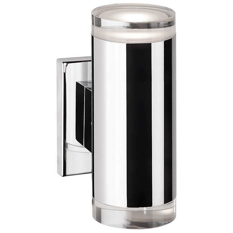Image 1 Kuzco Norfolk 8-in Chrome Wall Sconces