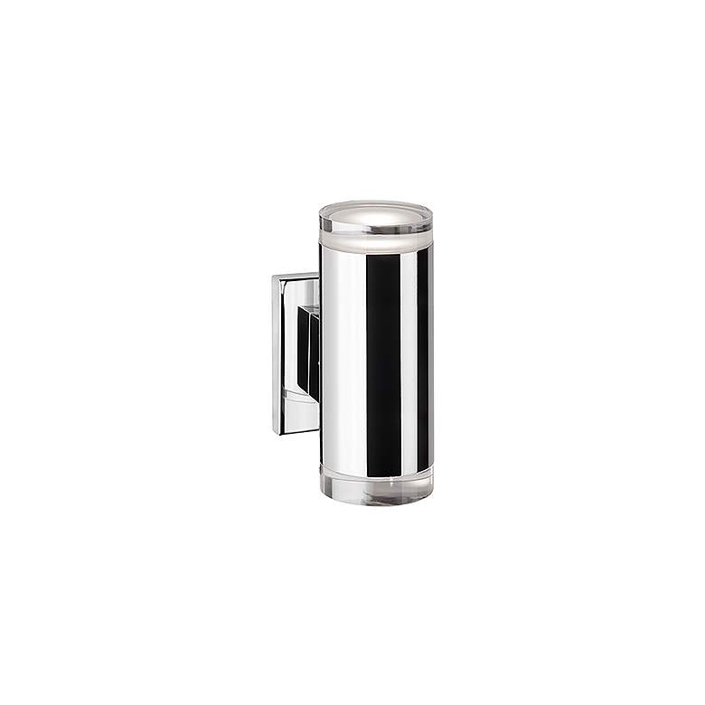 Image 2 Kuzco Norfolk 8-in Chrome Wall Sconces more views