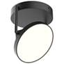 4_Kuzco Novel LED 5-in Black Semi-Flush Mount more views