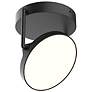 4_Kuzco Novel LED 5-in Black Semi-Flush Mount more views