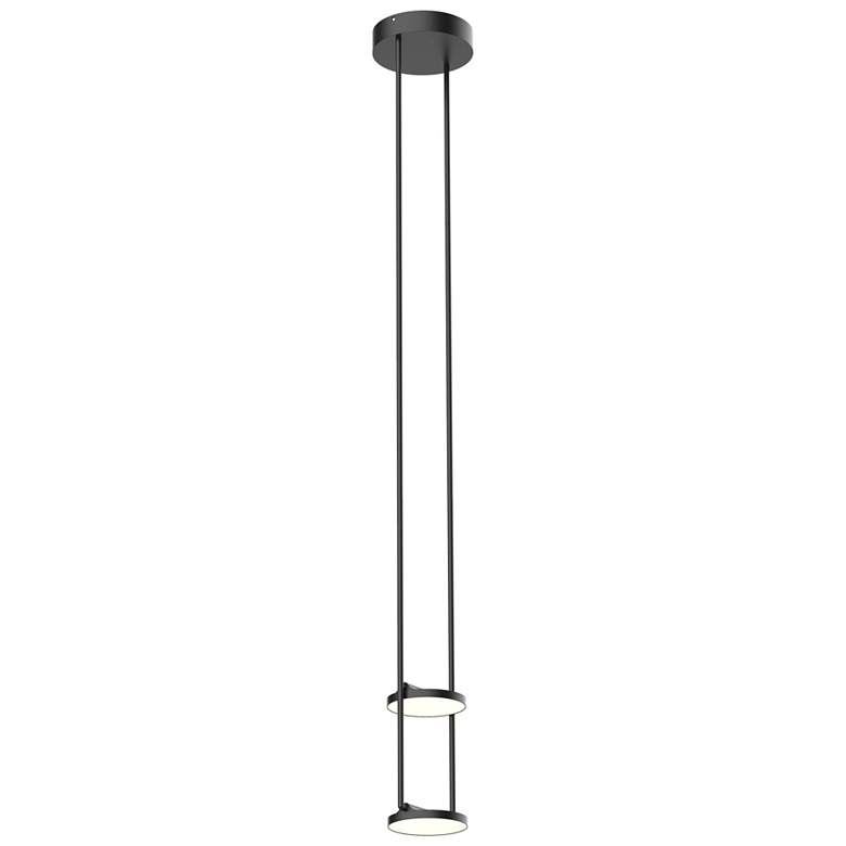 Image 1 Kuzco Novel LED 8-in Black Pendant