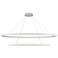 Kuzco Ovale LED 2 Layer White Chandelier