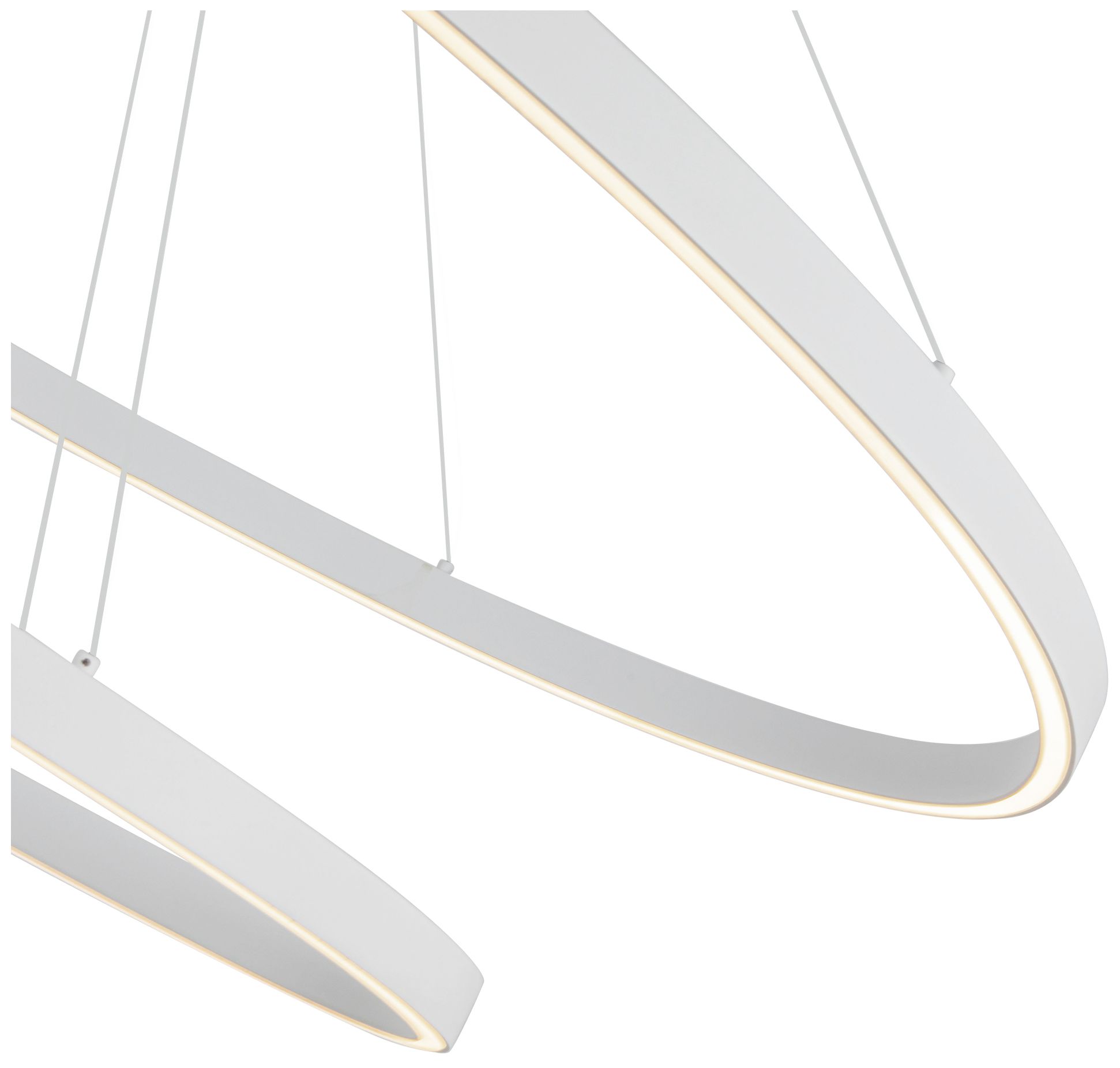 Image 5 Kuzco Ovale LED 2 Layer White Chandelier more views