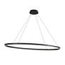 3_Kuzco Ovale LED 53-in Black Linear Pendant more views