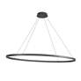 4_Kuzco Ovale LED 53-in Black Linear Pendant more views