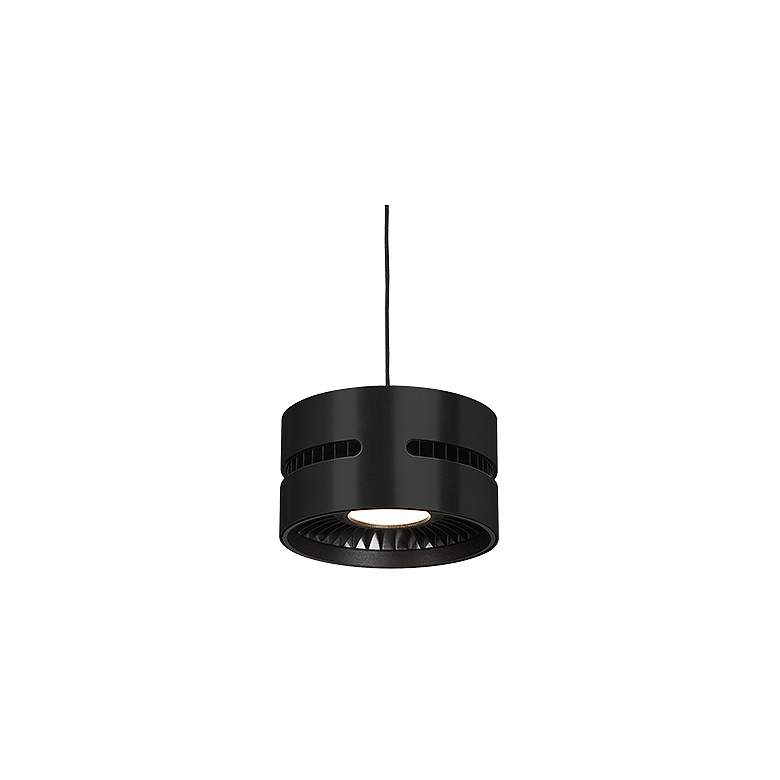 Image 2 Kuzco Oxford LED 5-in Black Pendant more views