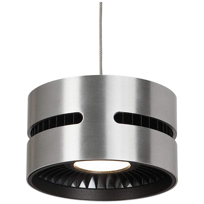 Image 1 Kuzco Oxford LED 5-in Brushed Nickel Pendant