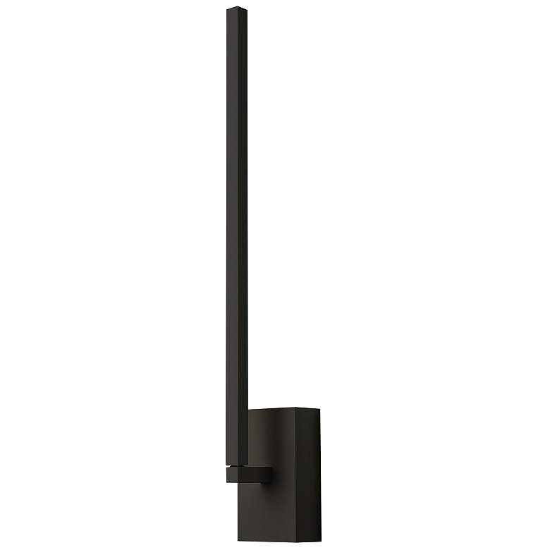 Image 1 Kuzco Pandora LED 18-in Black Wall Sconce