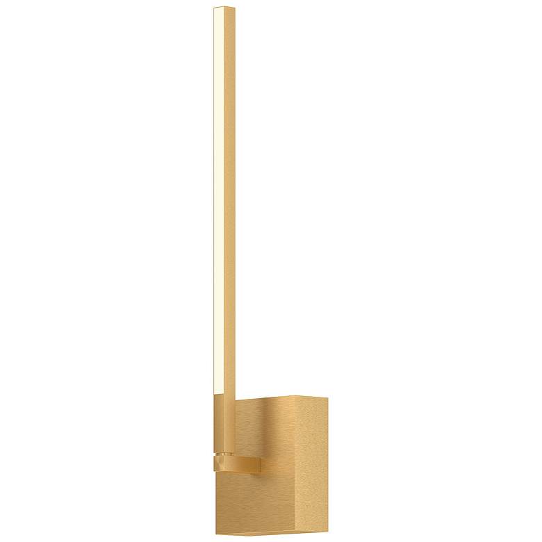 Image 1 Kuzco Pandora LED 18-in Brushed Gold Wall Sconce