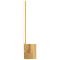 Kuzco Pandora LED 18-in Brushed Gold Wall Sconce