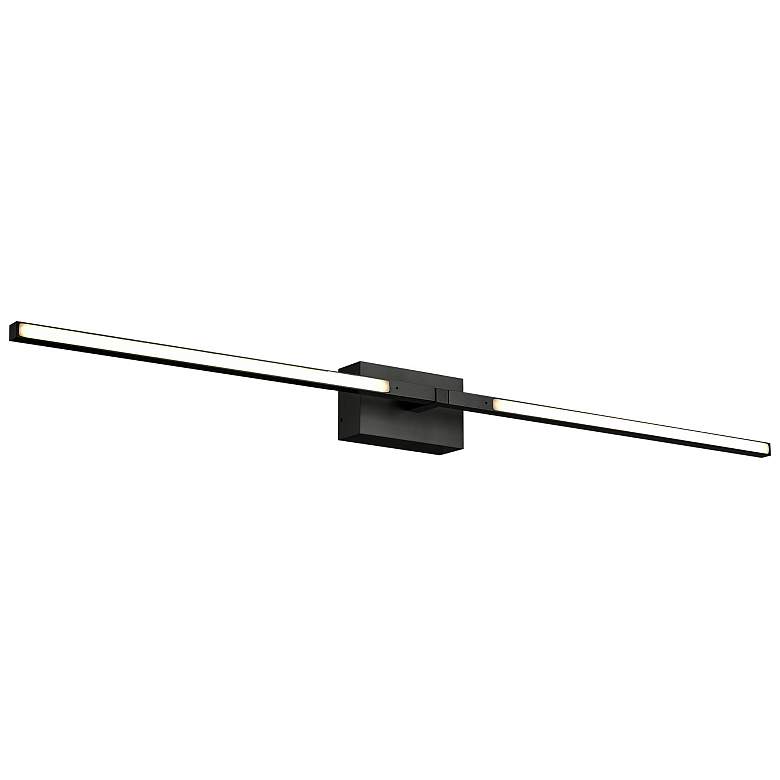 Image 1 Kuzco Pandora LED 36-in Black Wall Sconce