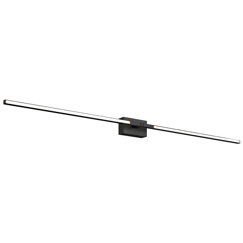Image 1 Kuzco Pandora LED 50-in Black Wall Sconce