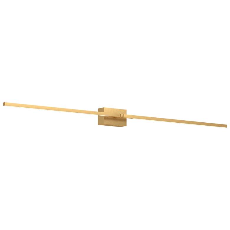 Image 1 Kuzco Pandora LED 50-in Brushed Gold Wall Sconce