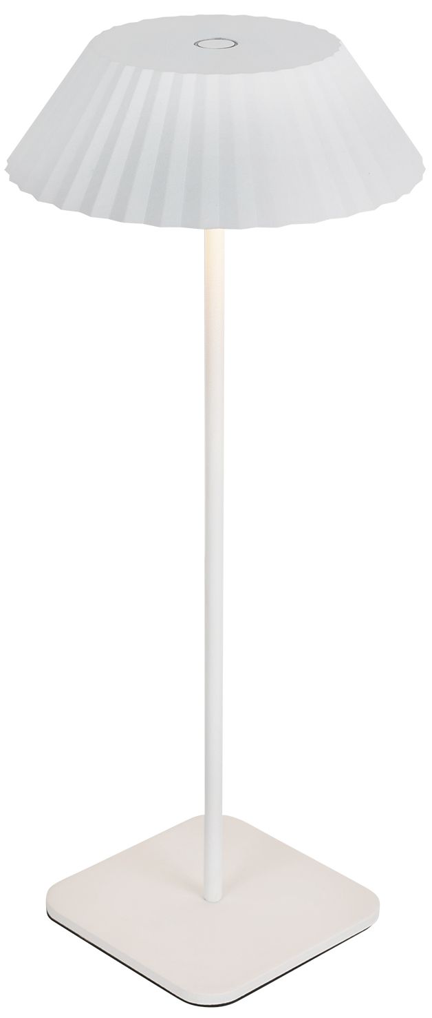Image 2 Kuzco Pela LED 6-in White LED Table Lamp more views