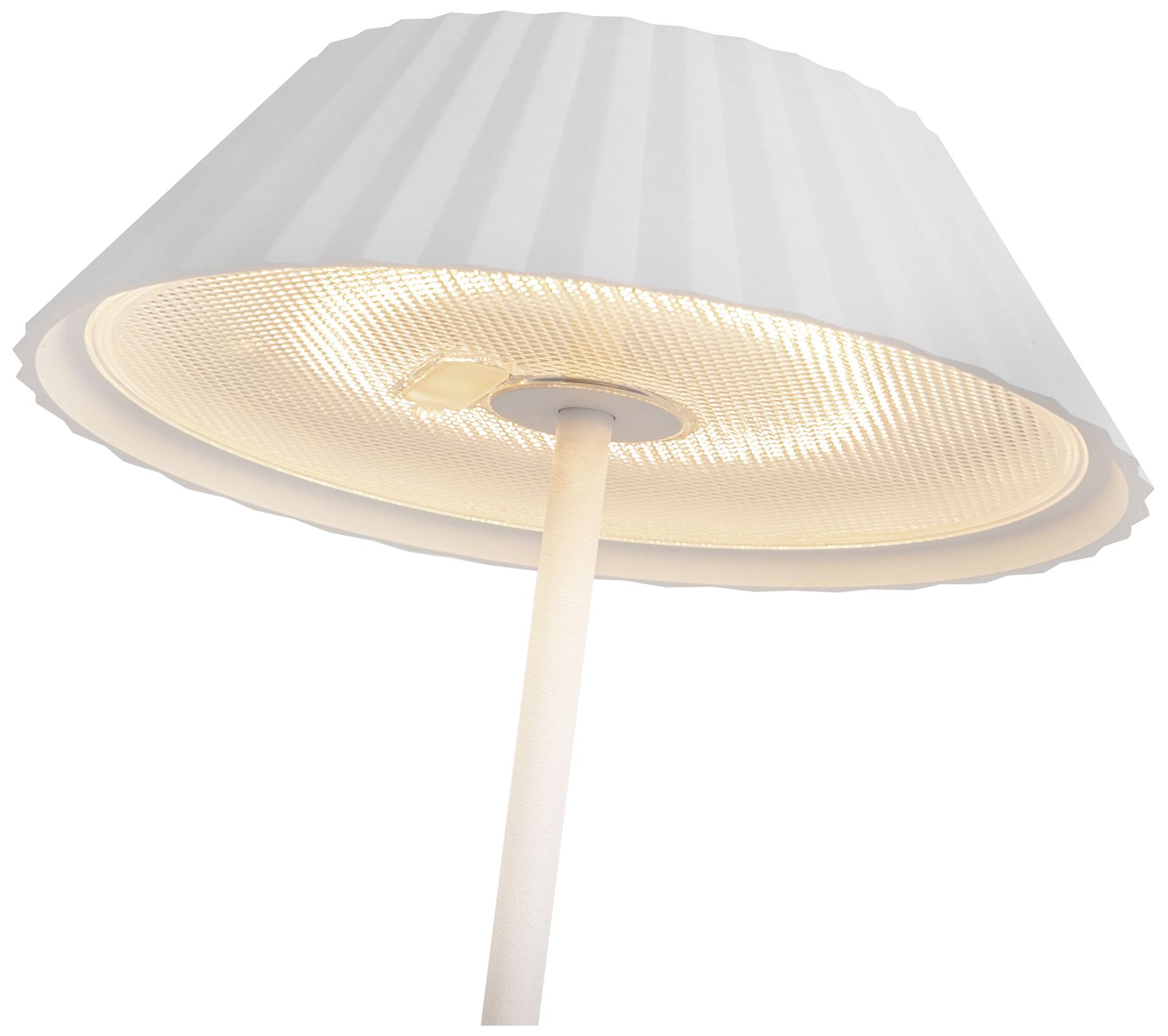 Image 3 Kuzco Pela LED 6-in White LED Table Lamp more views