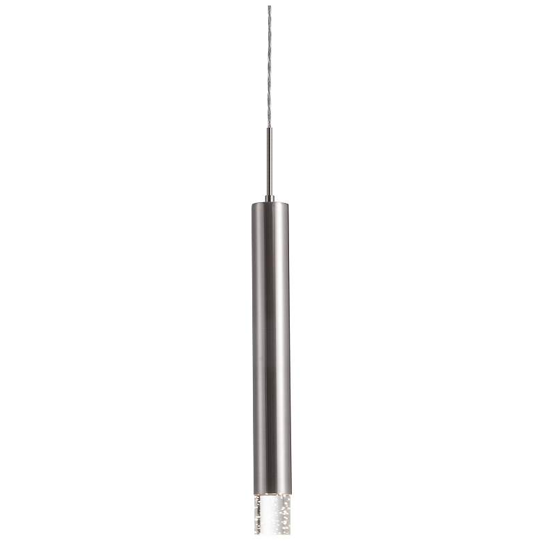 Image 1 Kuzco Pendula LED 16-in Brushed Nickel Pendant
