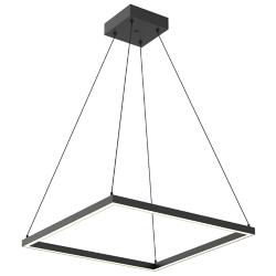 Kuzco Piazza LED 24-in Black Pendant