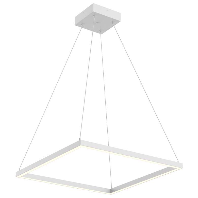 Image 1 Kuzco Piazza LED 24-in White Pendant