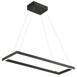 Kuzco Piazza LED 30-in Black Pendant