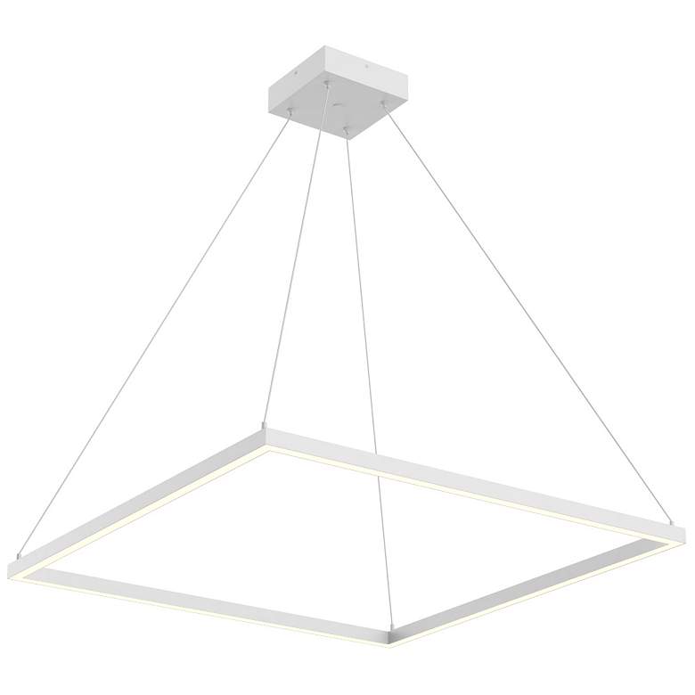 Image 1 Kuzco Piazza LED 32-in White Pendant