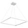 Kuzco Piazza LED 32-in White Pendant