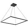 2_Kuzco Piazza LED 36-in Black Pendant