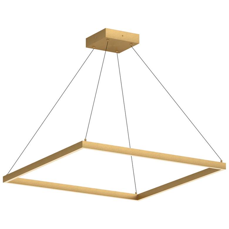 Image 1 Kuzco Piazza LED 36-in Brushed Gold Pendant