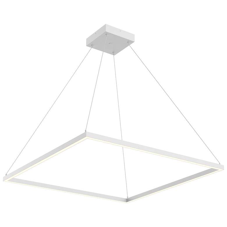 Image 1 Kuzco Piazza LED 36-in White Pendant