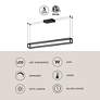 4_Kuzco Plaza LED 48-in Black Linear Pendant more views