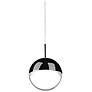 2_Kuzco Pluto 4-in Black Chrome Pendants