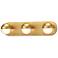 Kuzco Pluto LED 21-in Brushed Gold Vanity Light