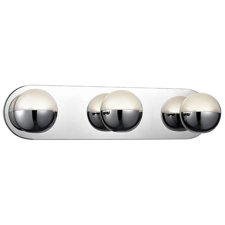 Image 1 Kuzco Pluto LED 21-in Chrome Vanity Light