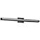 Kuzco Plymouth LED 37-in Black Vanity Light
