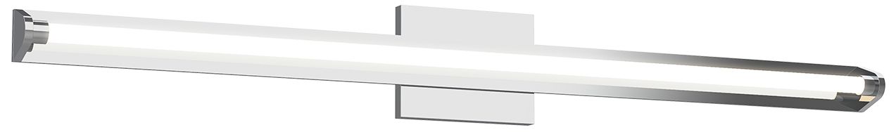 Image 2 Kuzco Plymouth LED 37-in Chrome Vanity Light more views