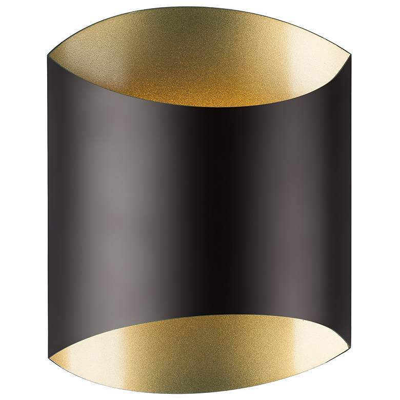 Image 1 Kuzco Preston 8-in Black Wall Sconces