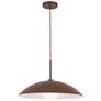 3_Kuzco Regent E26 19-in Burgundy Pendant more views