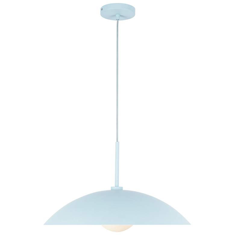 Image 1 Kuzco Regent E26 19-in Cerulean Pendant
