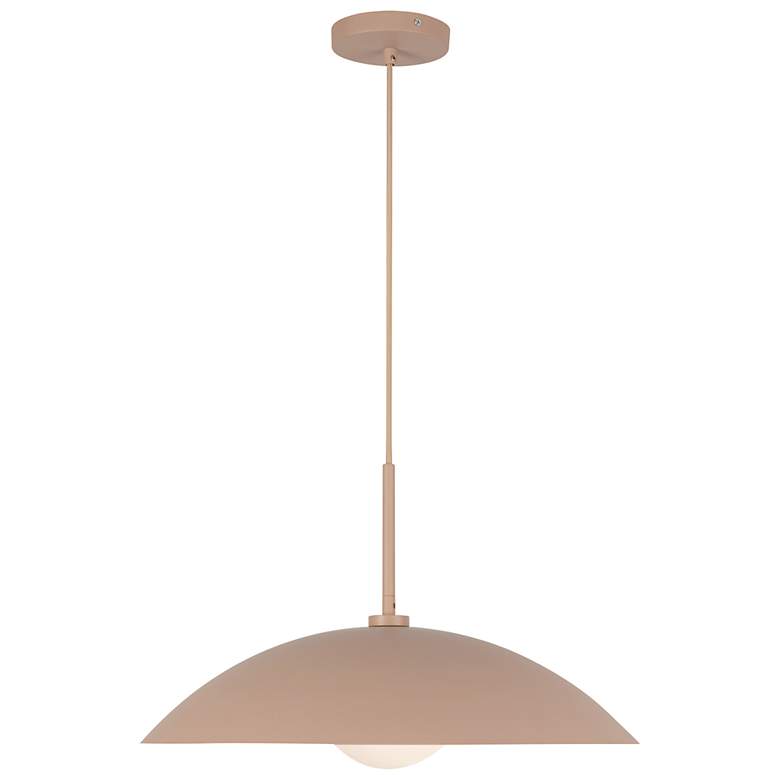 Image 2 Kuzco Regent E26 19-in Peach Pendant