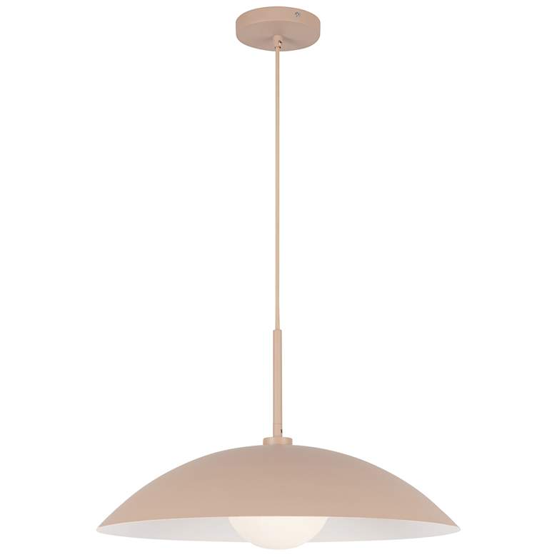 Image 4 Kuzco Regent E26 19-in Peach Pendant more views