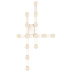 Kuzco Rezz LED 32-in Brushed Nickel Flush Mount